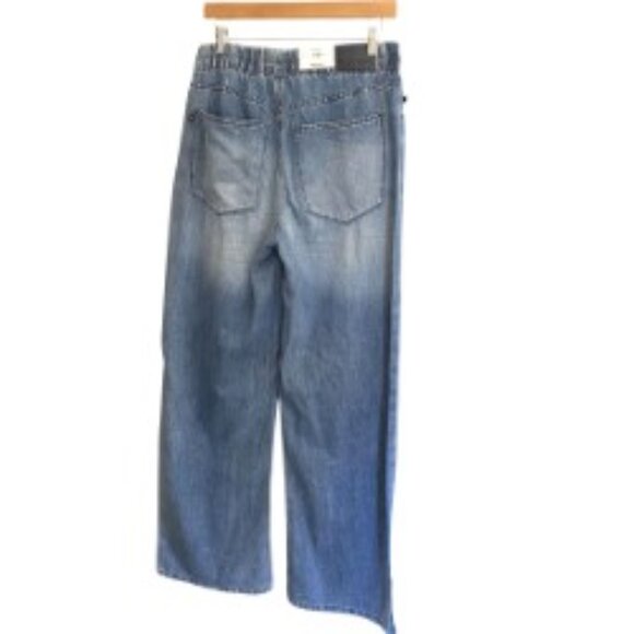 NWT Judy Blue Wilhemina Elastic Waistband Drawstring & Side Panel Jeans 25 - Picture 4 of 6